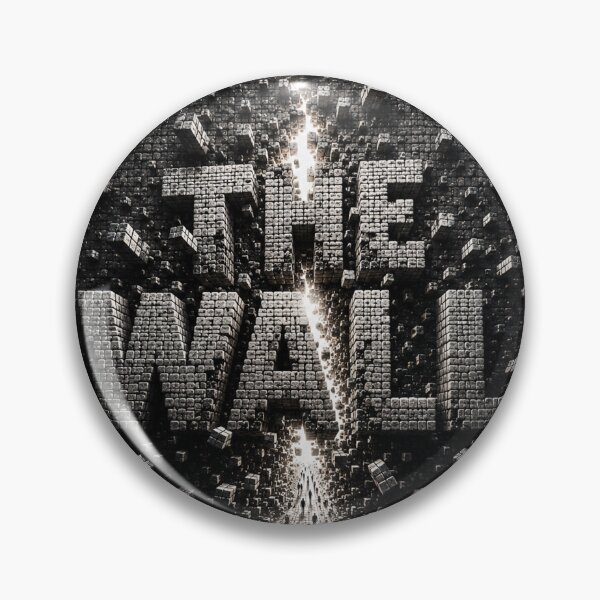 Item preview, The Wall Micro Mosaic 3D Breakthrough designed and sold by JcAbstractArt.