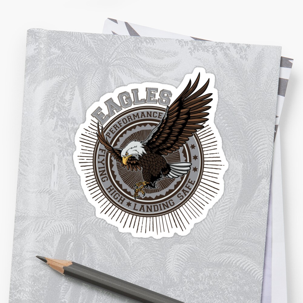 Eagles Sticker By Picuru