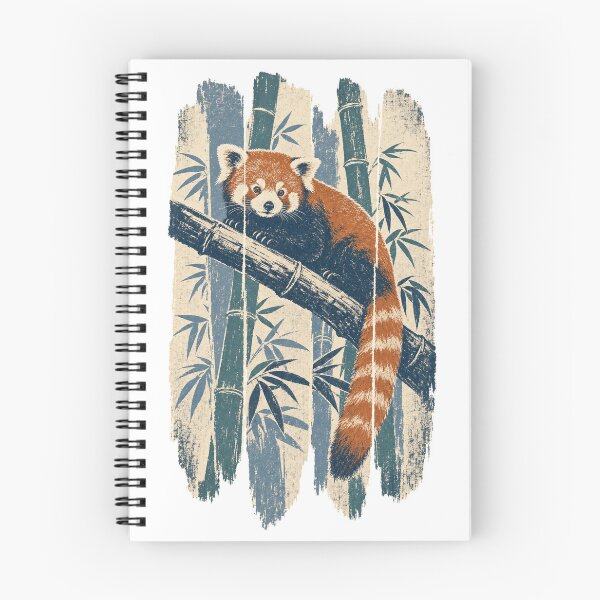 Item preview, Red Panda in the Bamboo Tree designed and sold by VisualArtsOasis.