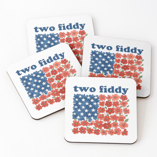 Item preview, Aesthetic Two Fiddy American Flag Floral 4th Of July Flower designed and sold by LakenDraphil.
