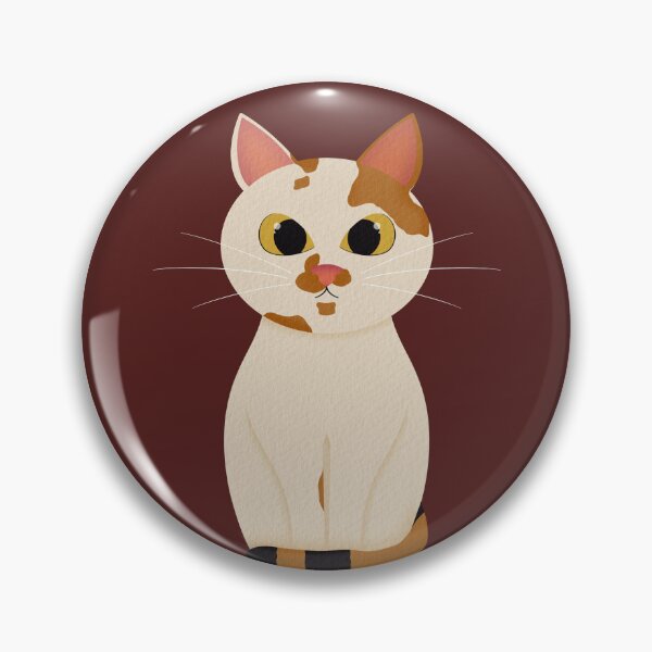 Item preview, Calico Kitty Sitting designed and sold by Moonlit Fig Design.