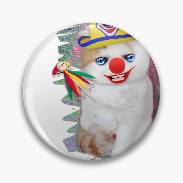 Item preview, Clown Doll Cat With Roly-Poly Toy (byACCI) designed and sold by VanyssaGraphics.