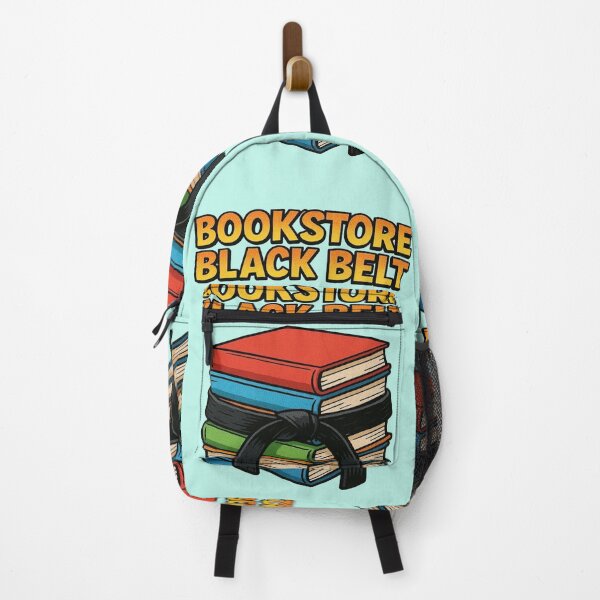 Item preview, Bookstore Black Belt Funny Book Lover Design designed and sold by BookedAndDesign.