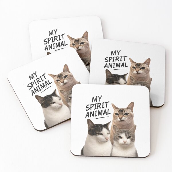 Item preview, Angry cat: my spirit animal  designed and sold by Meenova Art.