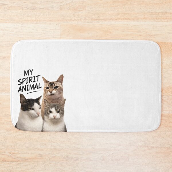 Item preview, Angry cat: my spirit animal  designed and sold by Meenova Art.