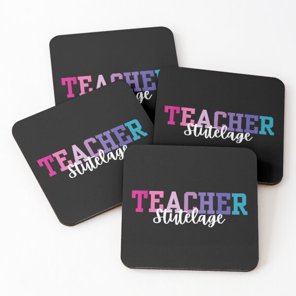 Item preview, Colorful Teacher Stutelage Typography Appreciation Back To School Educator Design designed and sold by LakenDraphil.