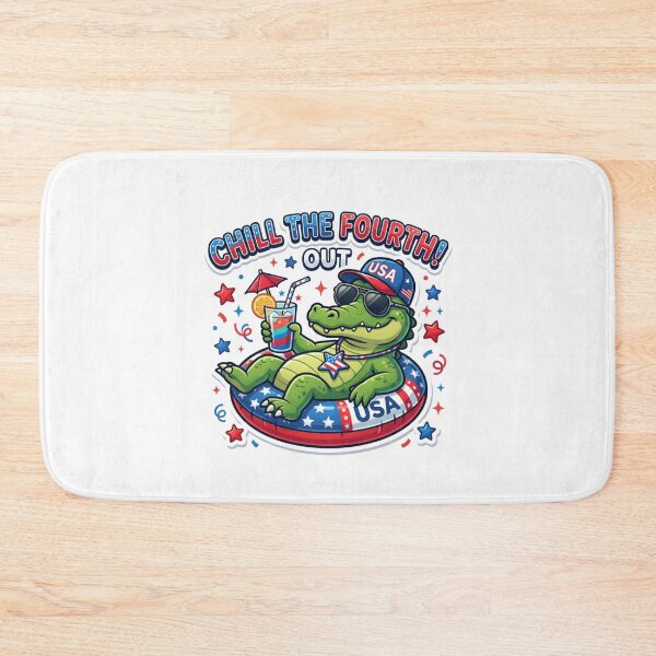 Item preview, Chill the fourth out- Independence day design  designed and sold by RahRahsCreation.