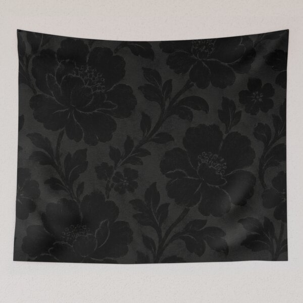 Item preview, Dark Floral Damask Pattern designed and sold by Owcomm.