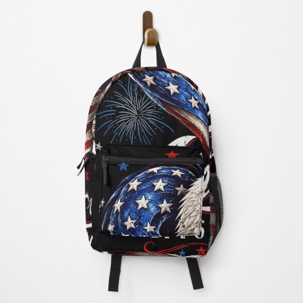 Item preview, Patriotic American Bald Eagle Heart Flag 1776 To 2026 Independence Day designed and sold by LakenDraphil.