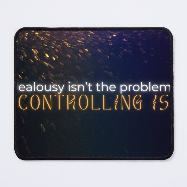 Item preview, Jealousy VS Controlling designed and sold by Grandtshirt | Creative Print Designs.