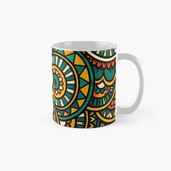 Artikelvorschau, Lebendige Mandala-Kunst im Boho-Stil – farbenfrohes geometrisches Muster im Bohème-Stil entworfen und verkauft von freezed-frames.