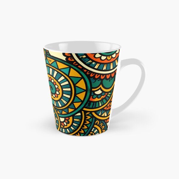 Artikelvorschau, Lebendige Mandala-Kunst im Boho-Stil – farbenfrohes geometrisches Muster im Bohème-Stil entworfen und verkauft von freezed-frames.