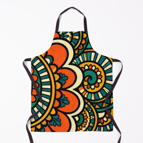 Item preview, Vibrant Boho Mandala Tribal Art — Colorful Bohemian Geometric Pattern designed and sold by freezed-frames.