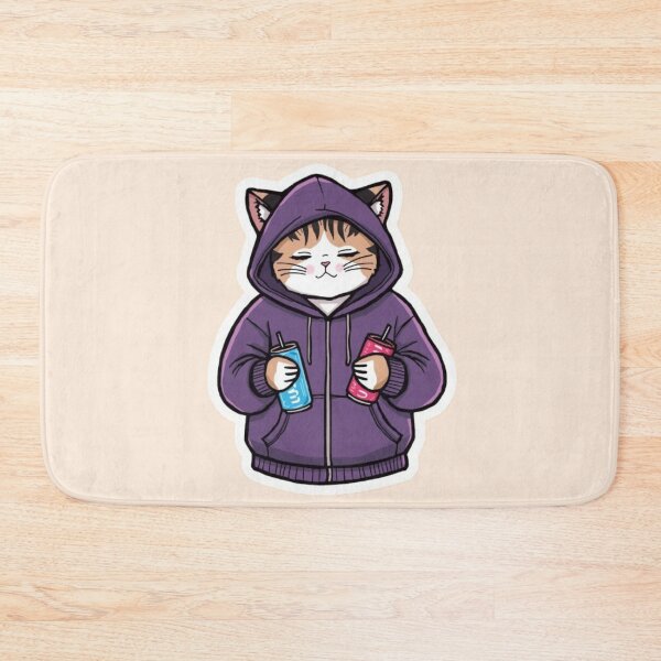 Item preview, No Sleep Just Gaming Cat Sticker designed and sold by Stylestickers55.