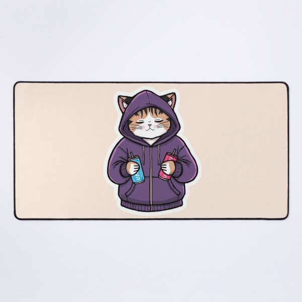 Item preview, No Sleep Just Gaming Cat Sticker designed and sold by Stylestickers55.