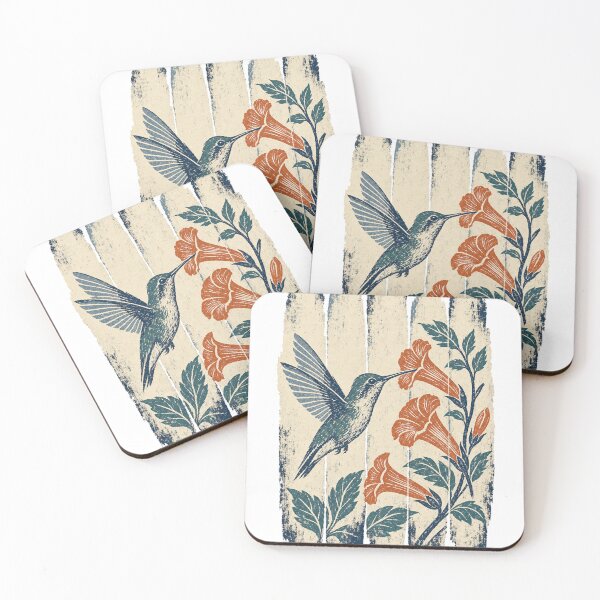 Item preview, Hummingbird and the Wildflowers designed and sold by VisualArtsOasis.