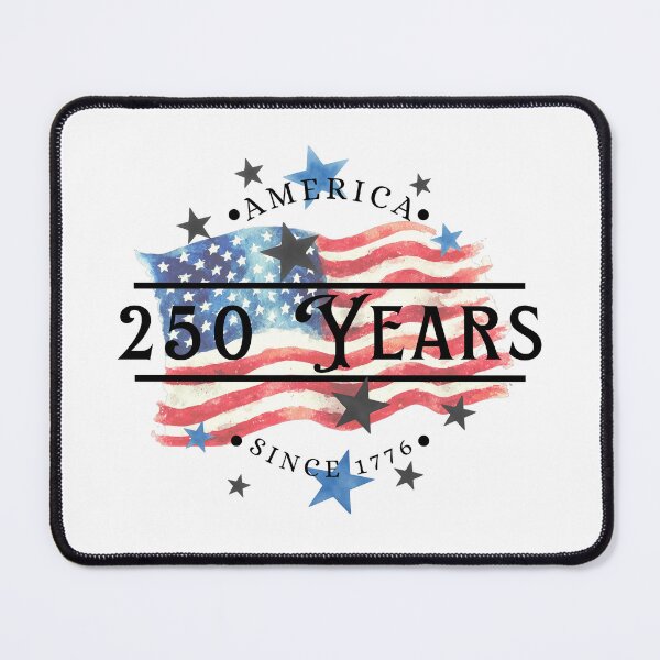 Item preview, Watercolor American Flag Design 250 Years with Stars designed and sold by jeweleddesigns.