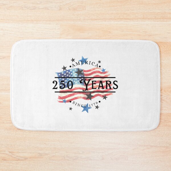 Item preview, Watercolor American Flag Design 250 Years with Stars designed and sold by JeweledDesigns.