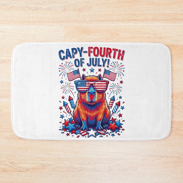Item preview, Cute Patriotic Capybara designed and sold by EfiKrios.