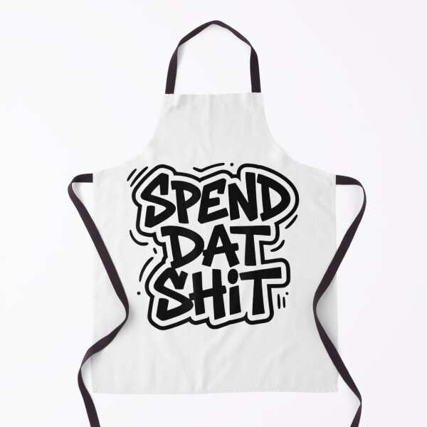 Item preview, Spend Dat Shit Trendy Streetwear Typography Distressed Black Aesthetic Graphic designed and sold by DaphoLatara.