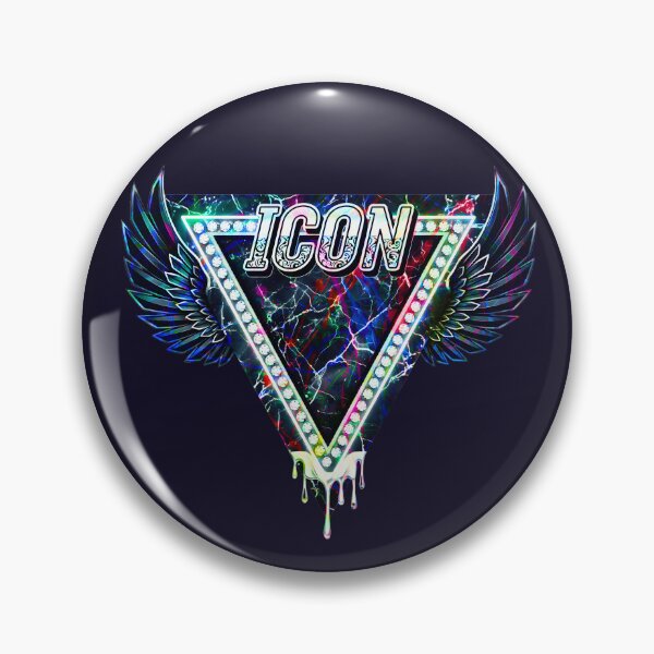 Item preview, Luxury Neon Winged ICON Streetwear Emblem designed and sold by TrinovaCreates.