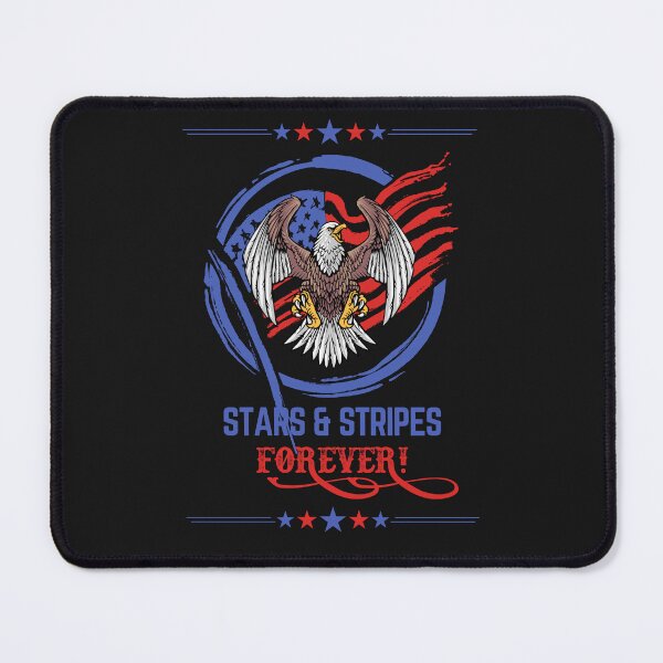 Item preview, Stars and Stripes Forever Patriotic Eagle Design – American Flag Bald Eagle USA Pride Graphic designed and sold by OmCollections.