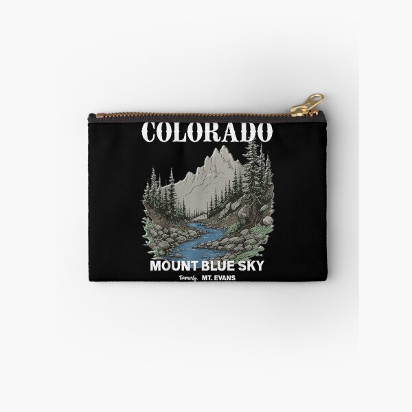 Item preview, Colorado Mount Blue Sky Formerly Mt Evans Vintage Nature River Landscape designed and sold by DaphoLatara.
