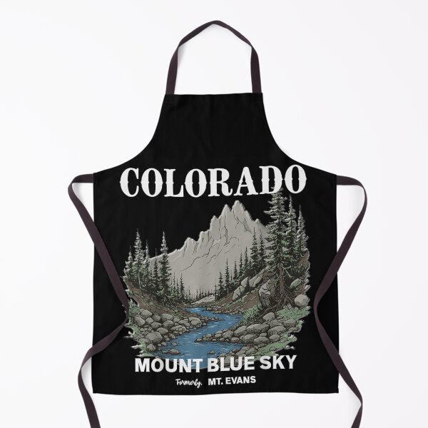 Item preview, Colorado Mount Blue Sky Formerly Mt Evans Vintage Nature River Landscape designed and sold by DaphoLatara.