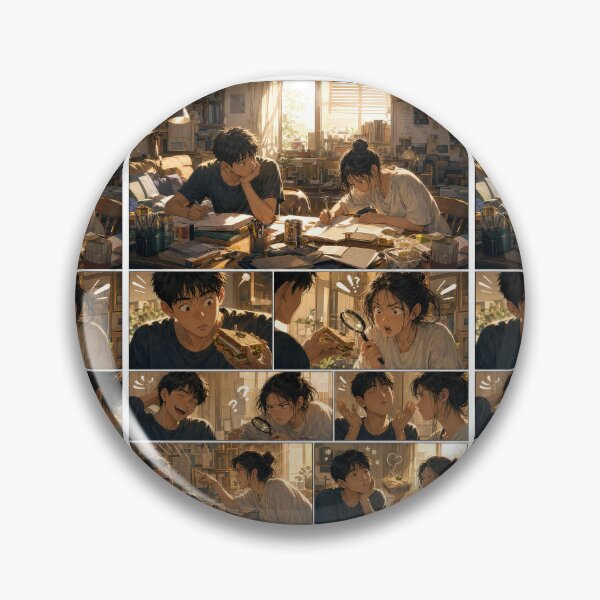 Item preview, Student Life Cozy Reading Room Comic Print designed and sold by Grafititee.