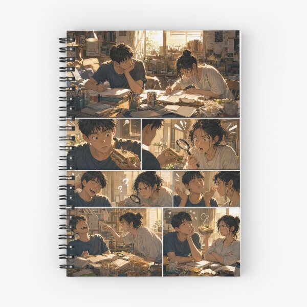 Item preview, Student Life Cozy Reading Room Comic Print designed and sold by Grafititee.