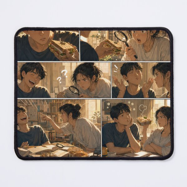 Item preview, Student Life Cozy Reading Room Comic Print designed and sold by Grafititee.