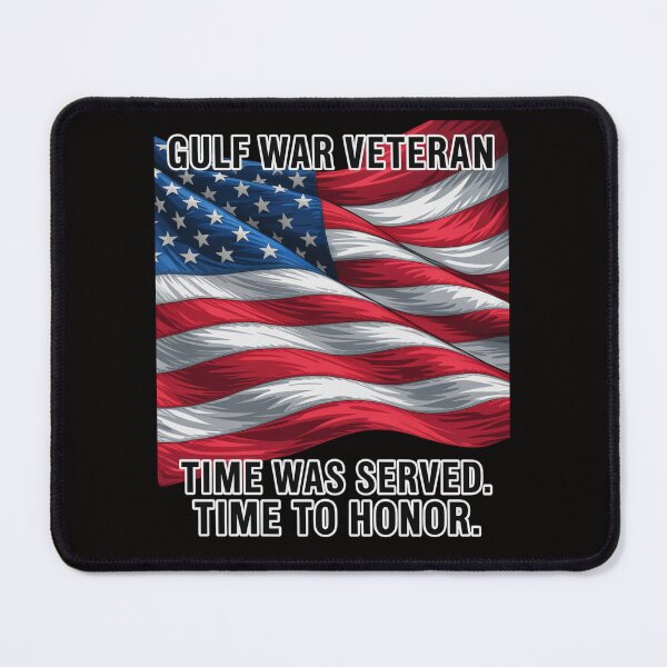 Item preview, Gulf War Veteran Time Was Served. Time to Honor Art Design designed and sold by fantasticdesign.
