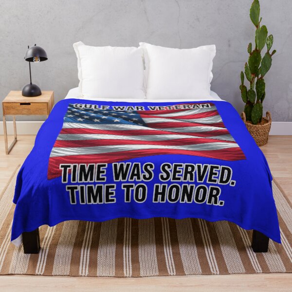 Item preview, Gulf War Veteran Time Was Served. Time to Honor Art Design designed and sold by fantasticdesign.