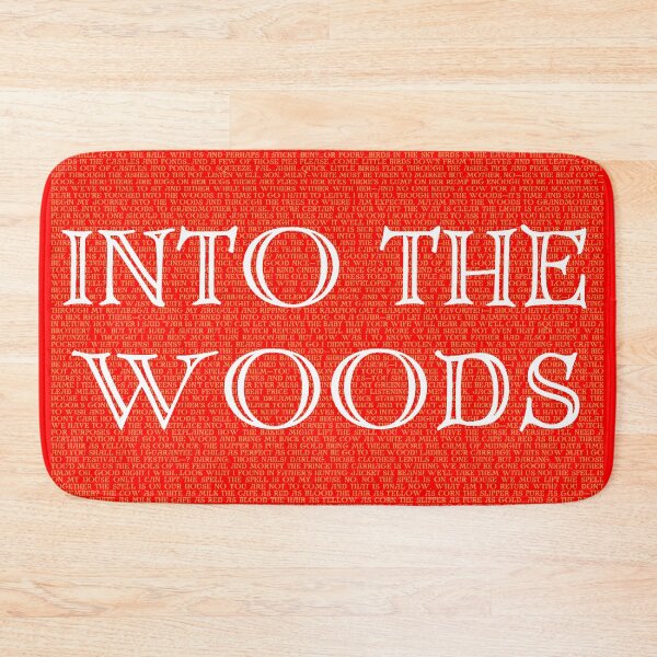 Item preview, Into the woods Lyrics designed and sold by broadwaygirl142.