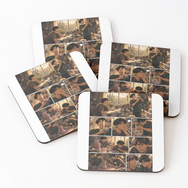 Item preview, Student Life Cozy Reading Room Comic Print designed and sold by Grafititee.