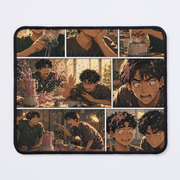 Item preview, Student Life Cozy Reading Room Comic Print designed and sold by Grafititee.