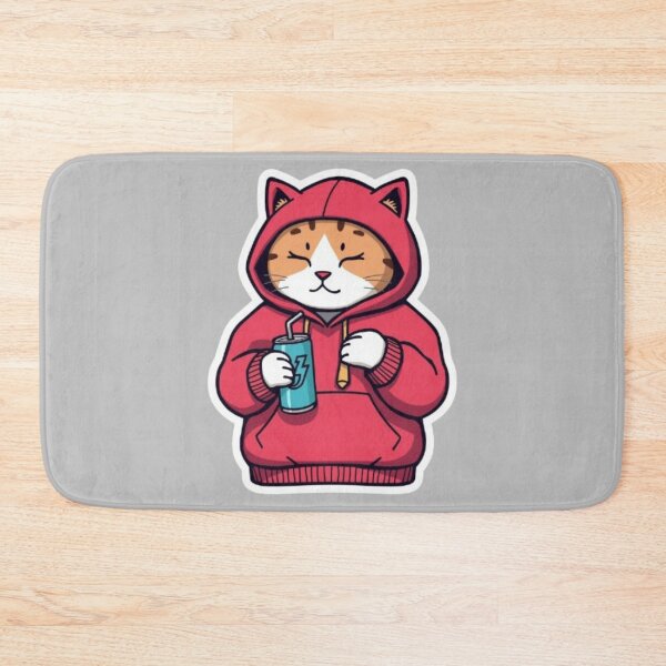 Item preview, No Sleep Just Gaming Cat Sticker designed and sold by Stylestickers55.