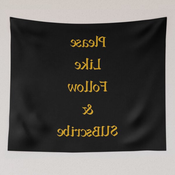 Item preview, ✴️ PLEASE LIKE FOLLOW & SUBSCRIBE COLLECTION ✴️- ENCHANTED GOLD TEXT - Camera Ready (REVERSED) Darling Edition designed and sold by WheelieGdArt.