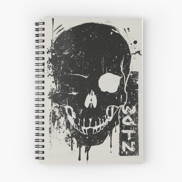 Item preview, Industrial Grunge Skull Stencil Distressed Street Art designed and sold by ERODED SELF.