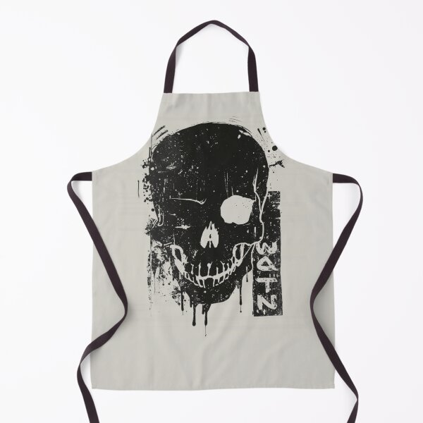 Item preview, Industrial Grunge Skull Stencil Distressed Street Art designed and sold by ERODED SELF.