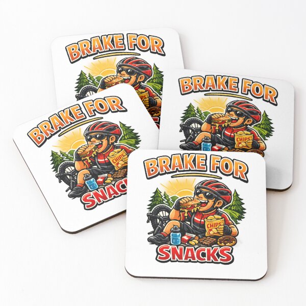 Item preview, Brake for Snacks Cycling Cardio designed and sold by DPBTees70.