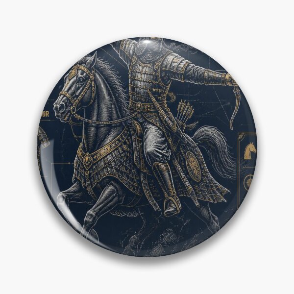 Item preview, Mamluk Warrior Blueprint Shirt | Elite Cavalry Technical Illustration designed and sold by SunnyDesign82.