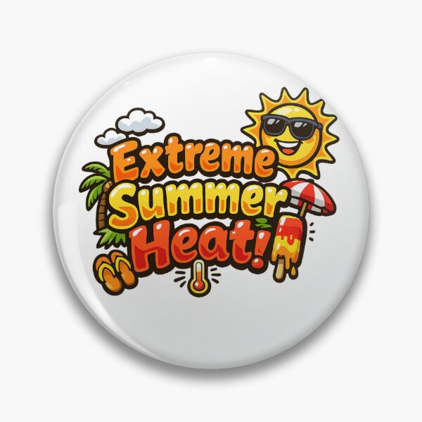 Item preview, Extreme Summer Heat – Fun Summer Sun Heat Design designed and sold by Gletschie.