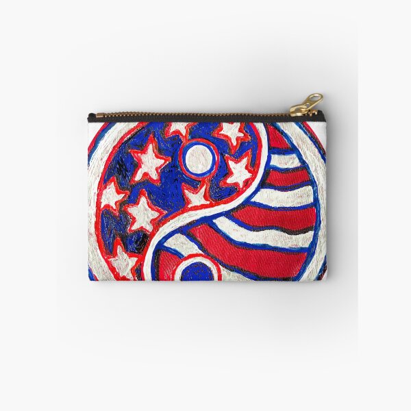Artikelvorschau,  Amerikanische Flagge Yin Yang TaiChi Malerei entworfen und verkauft von HsiaoYunePublishing.
