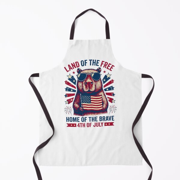 Item preview, Cute Patriotic Capybara designed and sold by EfiKrios.