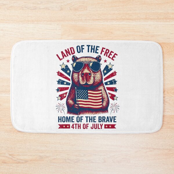 Item preview, Cute Patriotic Capybara designed and sold by EfiKrios.