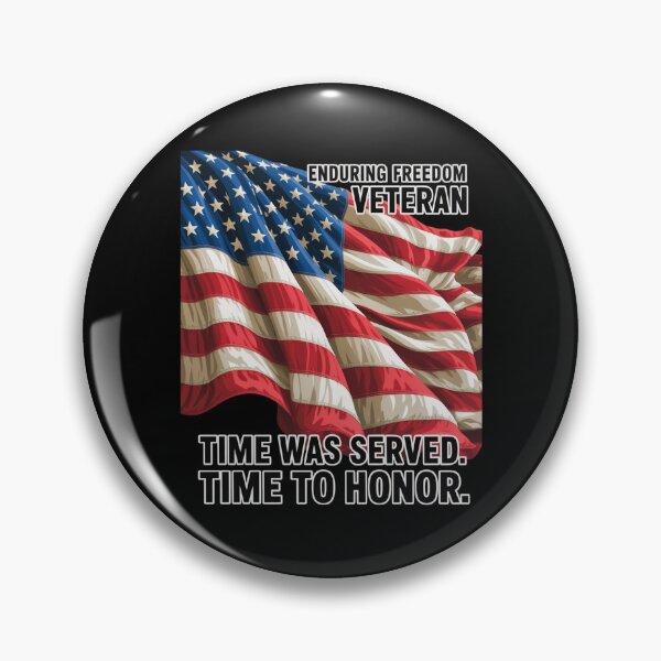 Item preview, Enduring Freedom Veteran Time Was Served. Time to Honor designed and sold by fantasticdesign.