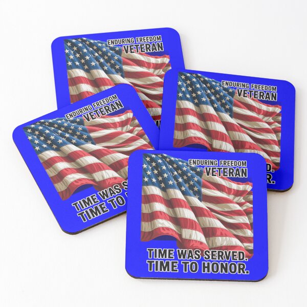 Item preview, Enduring Freedom Veteran Time Was Served. Time to Honor designed and sold by fantasticdesign.