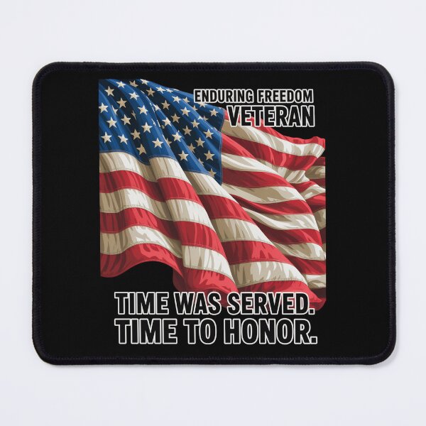 Item preview, Enduring Freedom Veteran Time Was Served. Time to Honor designed and sold by fantasticdesign.