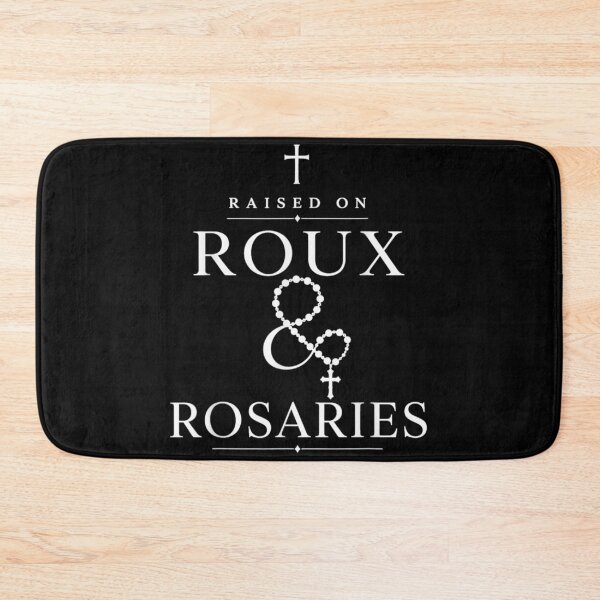 Item preview, Raised On Roux And Rosaries Traditional Catholic Cajun Louisiana Heritage Cross designed and sold by HarinDonreka.